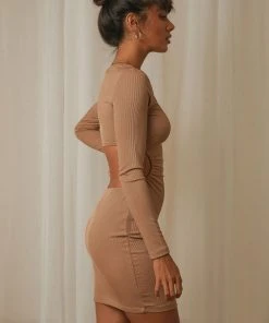 Peppermayo When In Town Dress - Tan New & Most Loved 8 Peppermayo When In Town Dress - Tan New & Most Loved