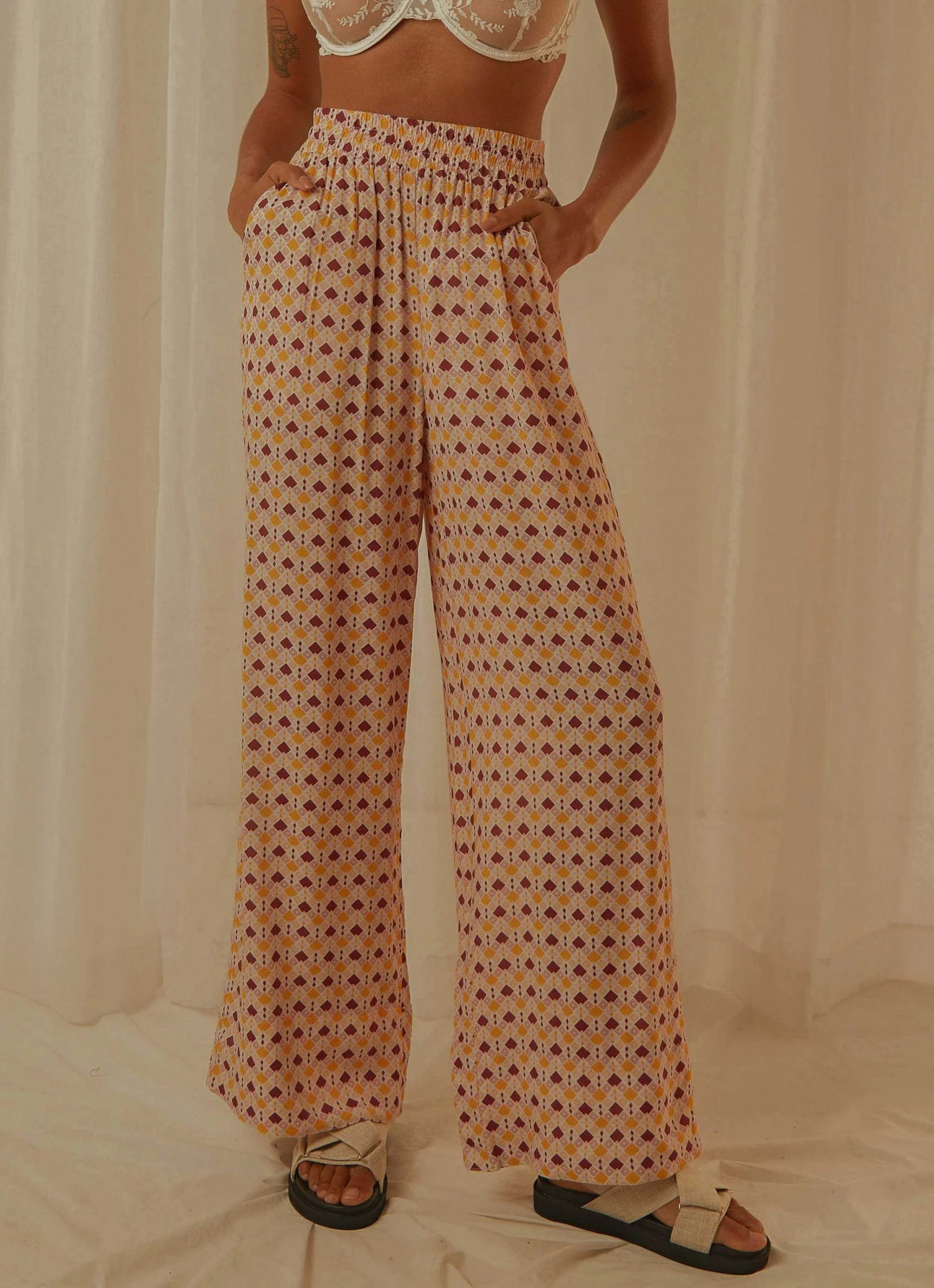 Charlie Holiday Amelie Pant - Geo New & Most Loved 9 Charlie Holiday Amelie Pant - Geo New & Most Loved