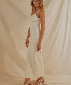 Peppermayo Exclusive New & Most Loved Carly Maxi Dress - Ivory