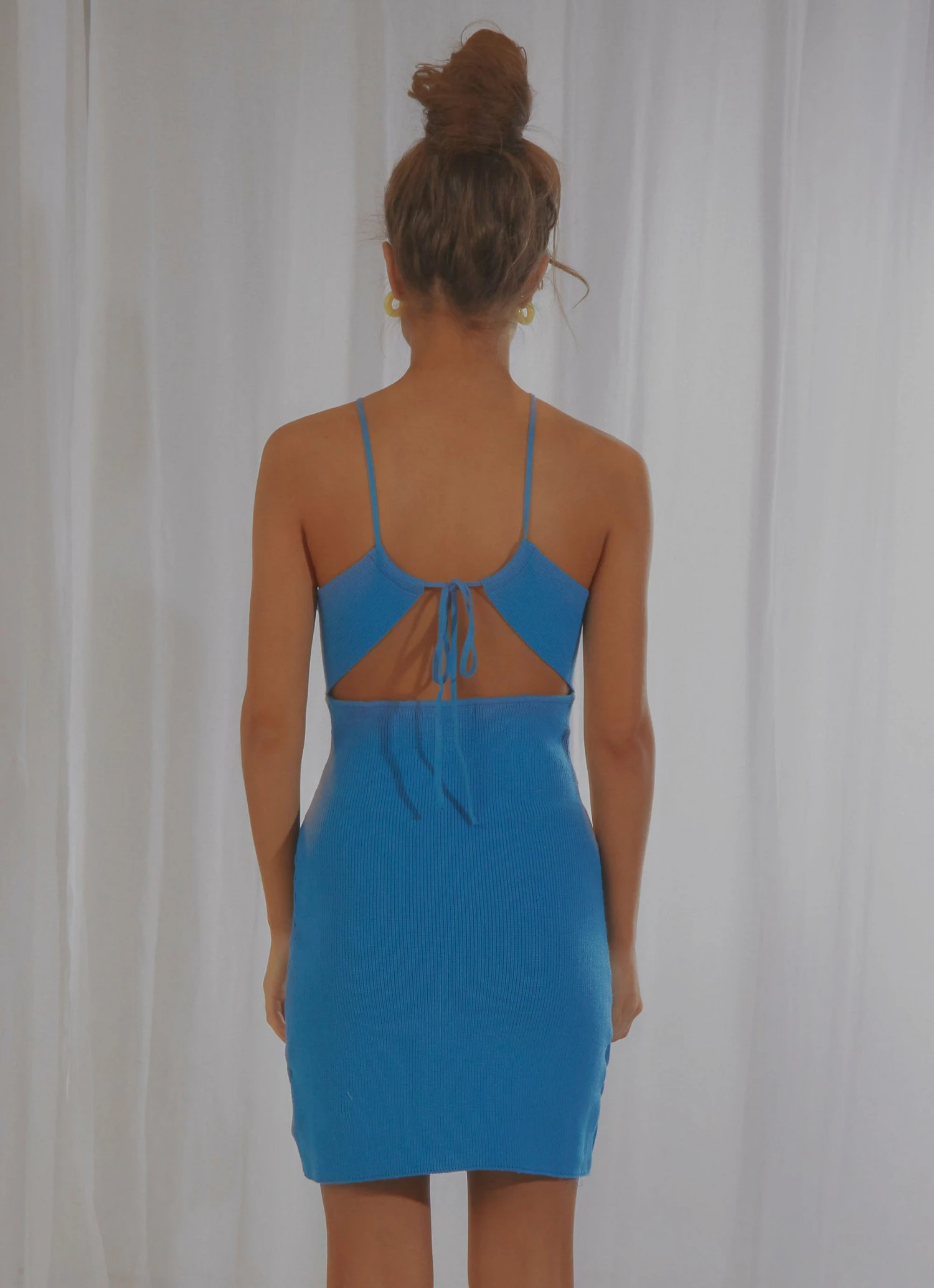 Peppermayo Exclusive Avani Knit Mini Dress - Blue New & Most Loved 6 Peppermayo Exclusive Avani Knit Mini Dress - Blue New & Most Loved