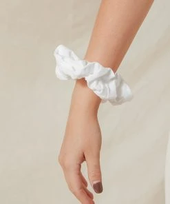 Peppermayo Exclusive Luxembourg Scrunchie - White