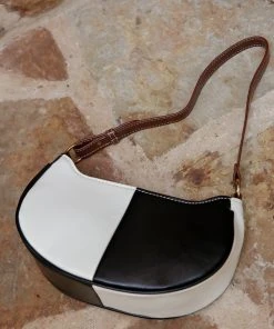 Peppermayo New & Most Loved Modern Girl Handbag - Black And White