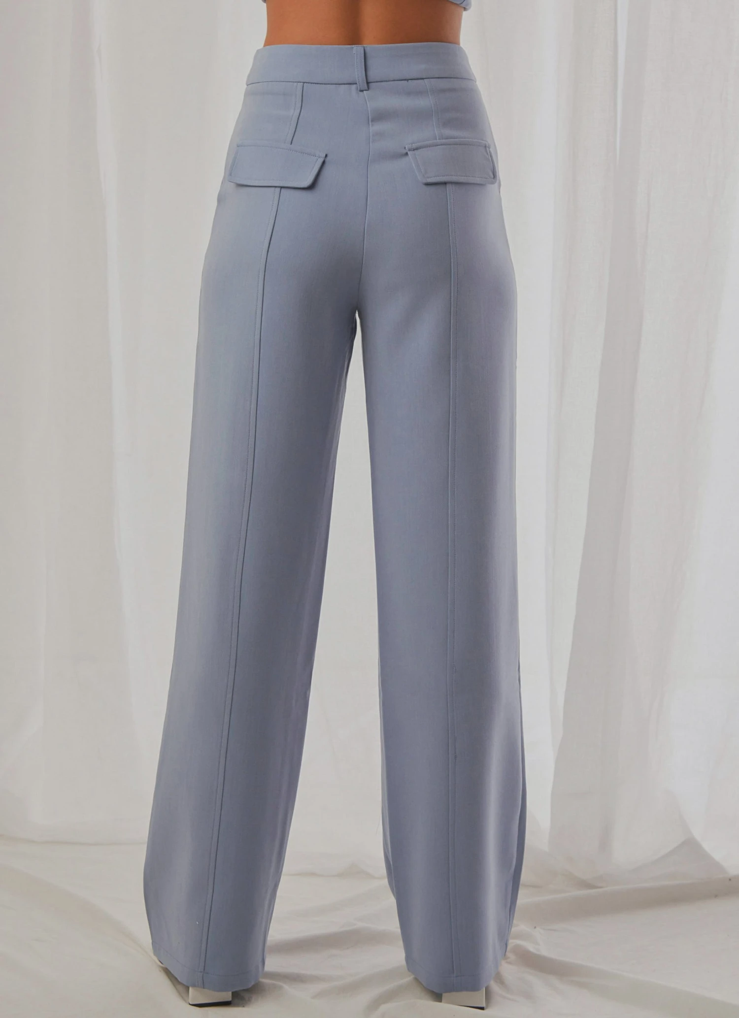 4th & Reckless Adelaide Trouser - Blue 4 4th & Reckless Adelaide Trouser - Blue