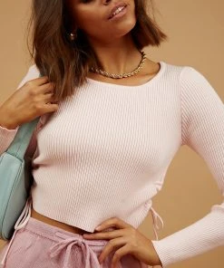 Peppermayo New Tops Beverly Hills Knit Top - Pink