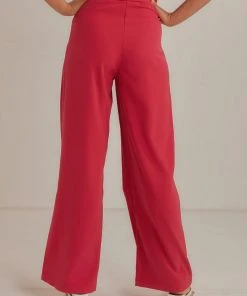 4th & Reckless New & Most Loved Vivian Trouser - Hot Pink 7 4th & Reckless New & Most Loved Vivian Trouser - Hot Pink