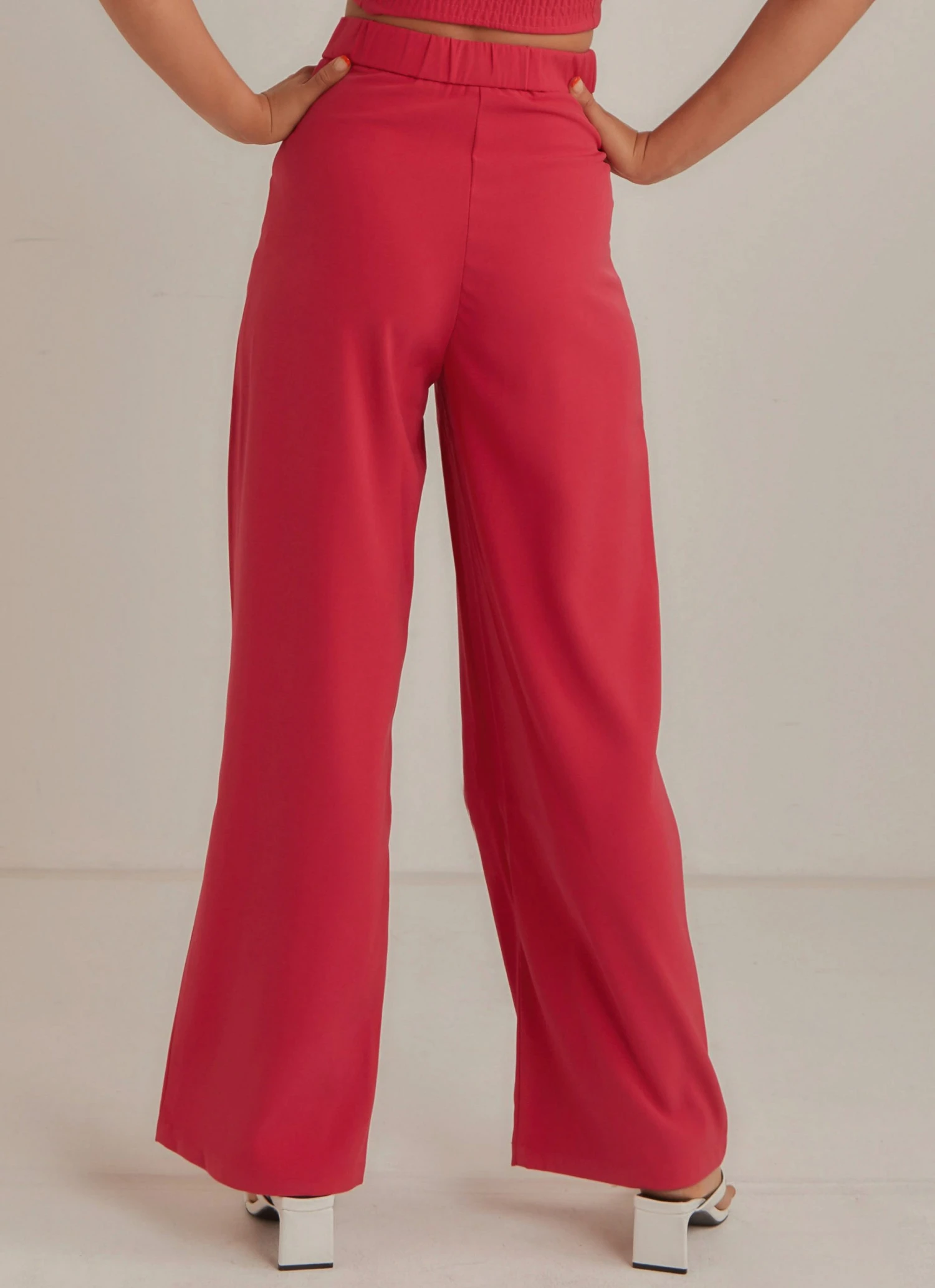 4th & Reckless New & Most Loved Vivian Trouser - Hot Pink 4 4th & Reckless New & Most Loved Vivian Trouser - Hot Pink