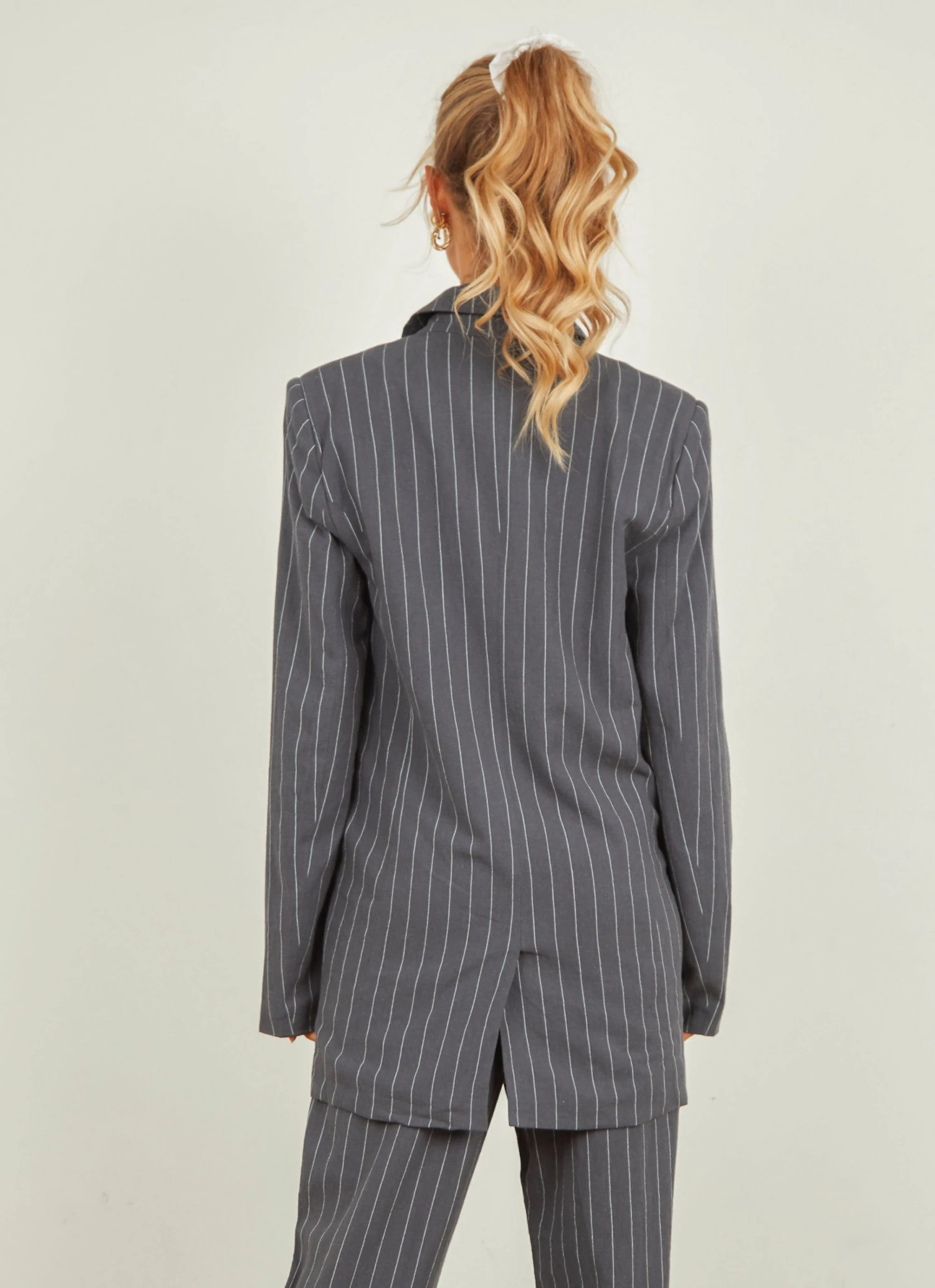 Nude Lucy Finley Pinstripe Blazer - Navy Pinstripe 6 Nude Lucy Finley Pinstripe Blazer - Navy Pinstripe