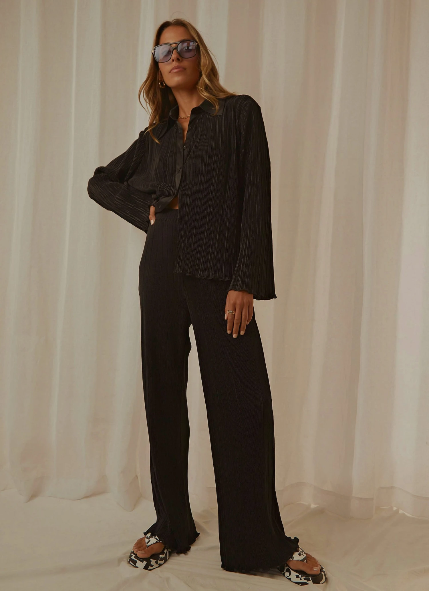 Peppermayo Exclusive 90s Muse Pants - Black - Pre-Order New & Most Loved 1 Peppermayo Exclusive 90s Muse Pants - Black - Pre-Order New & Most Loved