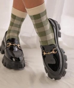 Cult Avenue Brigitta Loafer - Gloss Black New & Most Loved