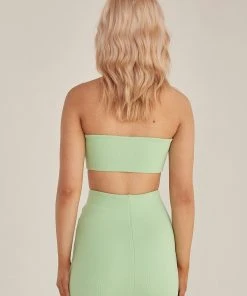 Riley Hubatka X Peppermayo New & Most Loved Sun Seeker Crop Top - Sage