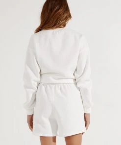 Peppermayo Exclusive Girl Gang Lounge Short - White 12 Peppermayo Exclusive Girl Gang Lounge Short - White