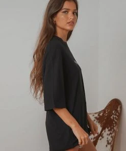 Afends Hounds Of Love Oversized Tee - Black New & Most Loved 8 Afends Hounds Of Love Oversized Tee - Black New & Most Loved