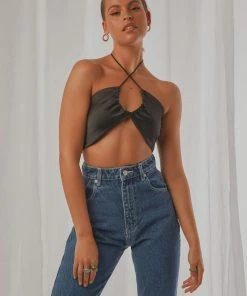 Peppermayo Exclusive Angel Like You Crop - Black New & Most Loved 7 Peppermayo Exclusive Angel Like You Crop - Black New & Most Loved