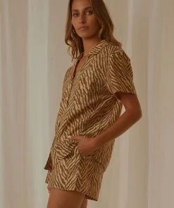 Charlie Holiday Indie Shirt - Zebra 8 Charlie Holiday Indie Shirt - Zebra