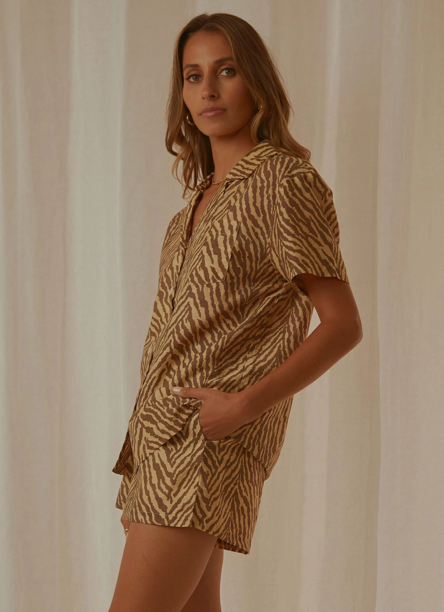 Charlie Holiday Indie Shirt - Zebra 4 Charlie Holiday Indie Shirt - Zebra