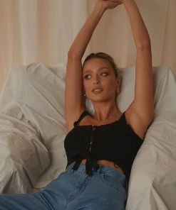 Peppermayo Night-Time Magic Top - Black