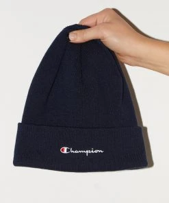 Champion C Life Script Beanie - Navy