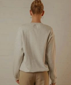 Wrangler The Reaction Sweat - Light Grey Marle