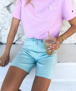 Peppermayo New Bottoms On Repeat Shorts - Blue