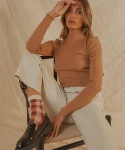 Lee Lacie Crop - Caramel