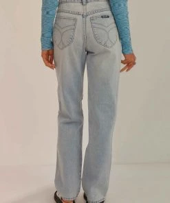 Rolla's New & Most Loved Original Straight Jean - Sunbleach 9 Rolla's New & Most Loved Original Straight Jean - Sunbleach