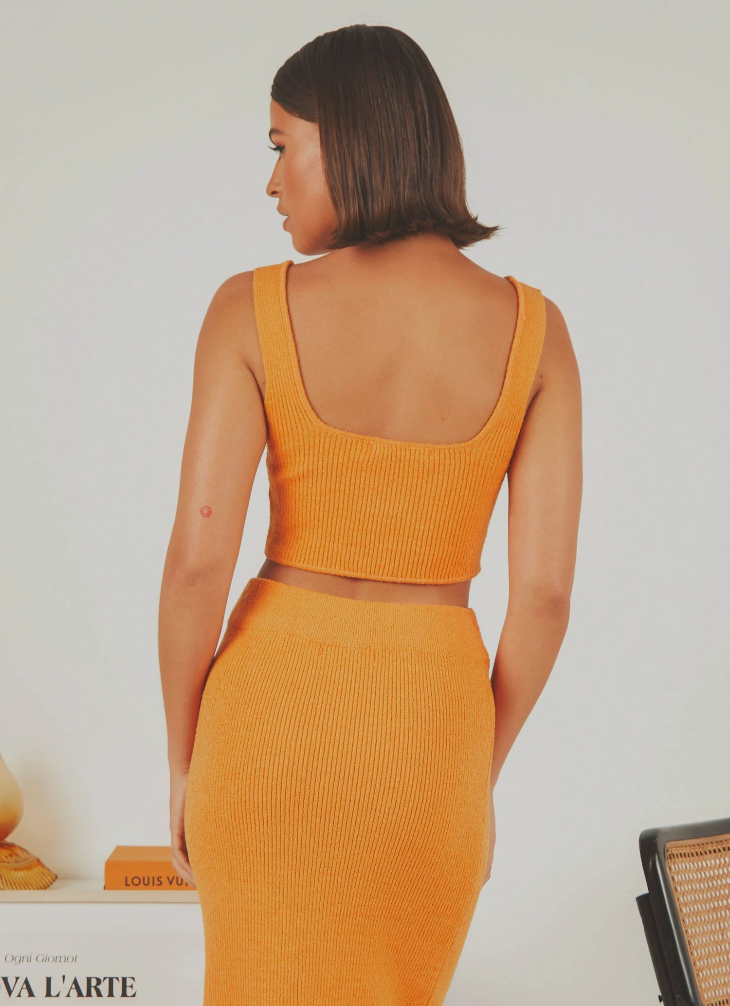 Peppermayo Soraya Crop Top - Orange New & Most Loved 5 Peppermayo Soraya Crop Top - Orange New & Most Loved