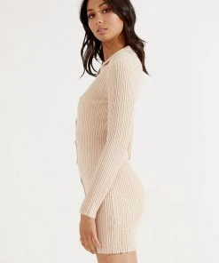 Peppermayo Kendall Mini Dress - Beige 8 Peppermayo Kendall Mini Dress - Beige