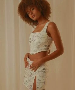 Peppermayo Exclusive New & Most Loved Big Dreams Bustier Top - Pastel Mixtape