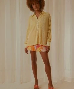 Peppermayo Exclusive Change Of Pace Shirt - Buttercream