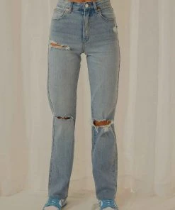 Abrand New & Most Loved A 94' High Straight Jean - Patricia Rip 7 Abrand New & Most Loved A 94' High Straight Jean - Patricia Rip