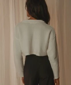 Peppermayo Carter Knit Top - Cream