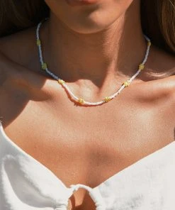 Peppermayo The Moment Necklace - White