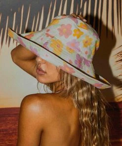 Peppermayo Exclusive Sundazed Oversized Bucket Hat - Mariposa