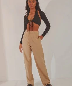 Peppermayo Ariella Crop Top - Black New Tops 8 Peppermayo Ariella Crop Top - Black New Tops