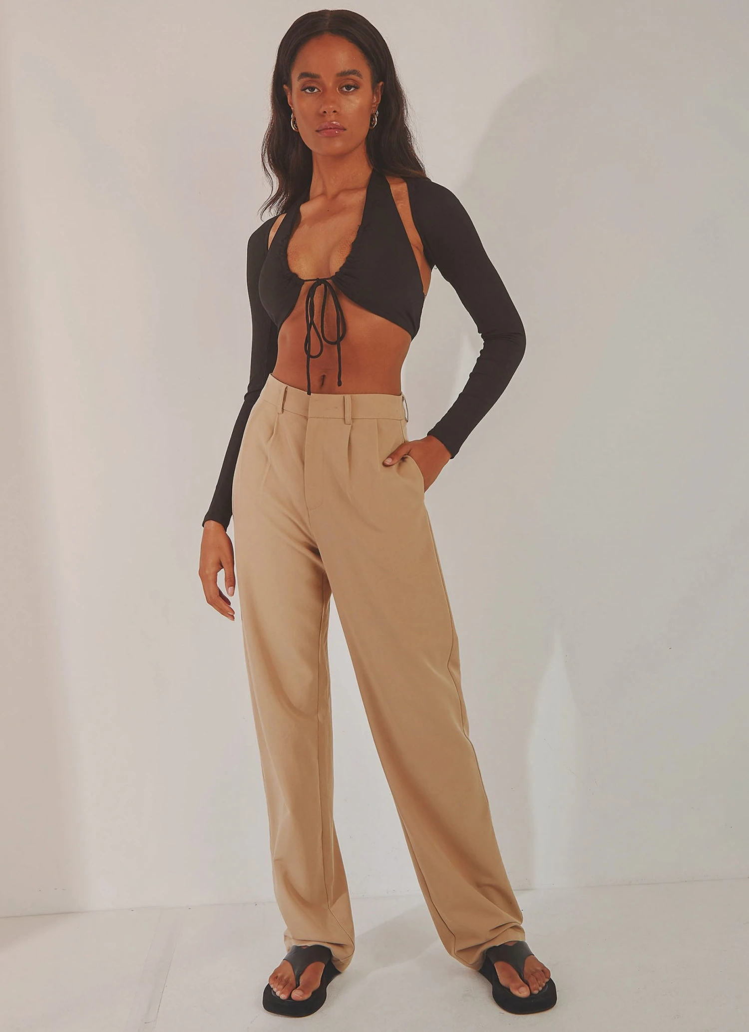 Peppermayo Ariella Crop Top - Black New Tops 3 Peppermayo Ariella Crop Top - Black New Tops