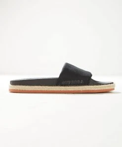 Superga 1908 Slides Organic Canvas Rop - 005 Black New & Most Loved 9 Superga 1908 Slides Organic Canvas Rop - 005 Black New & Most Loved