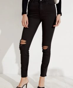 Abrand A High Skinny Ankle Basher Jeans - Buster Black New & Most Loved