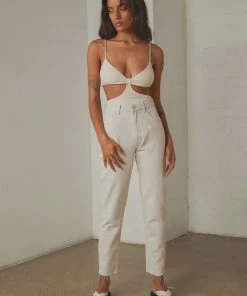 Peppermayo Pool Club Bodysuit - Beige 7 Peppermayo Pool Club Bodysuit - Beige