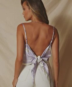 Peppermayo New & Most Loved Daisy Chain Scarf Top - Lilac 9 Peppermayo New & Most Loved Daisy Chain Scarf Top - Lilac