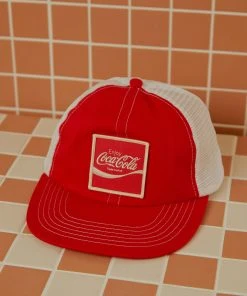 Rolla's Coca Cola Trucker Cap - Coke Red New & Most Loved