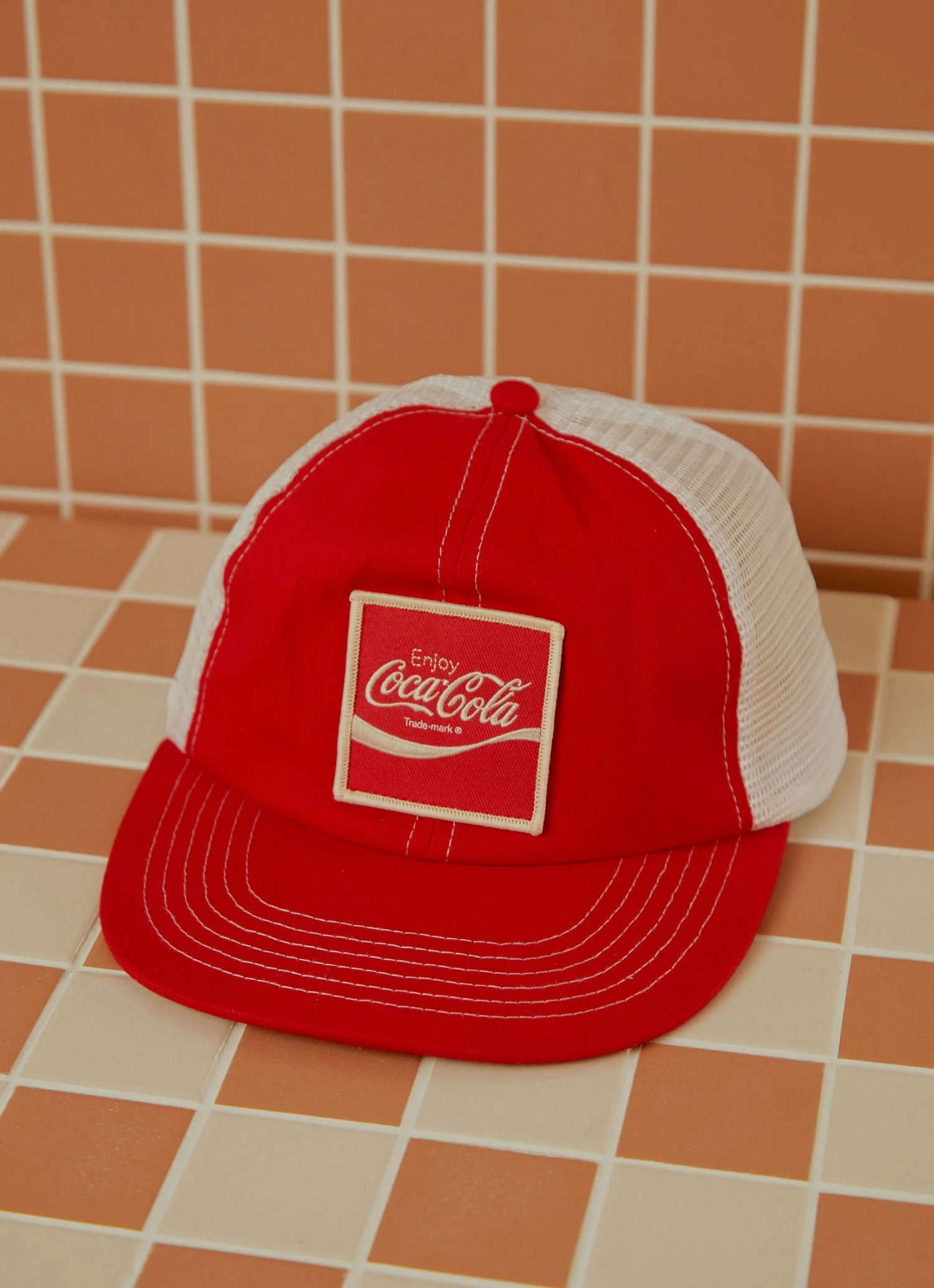 Rolla's Coca Cola Trucker Cap - Coke Red New & Most Loved 1 Rolla's Coca Cola Trucker Cap - Coke Red New & Most Loved