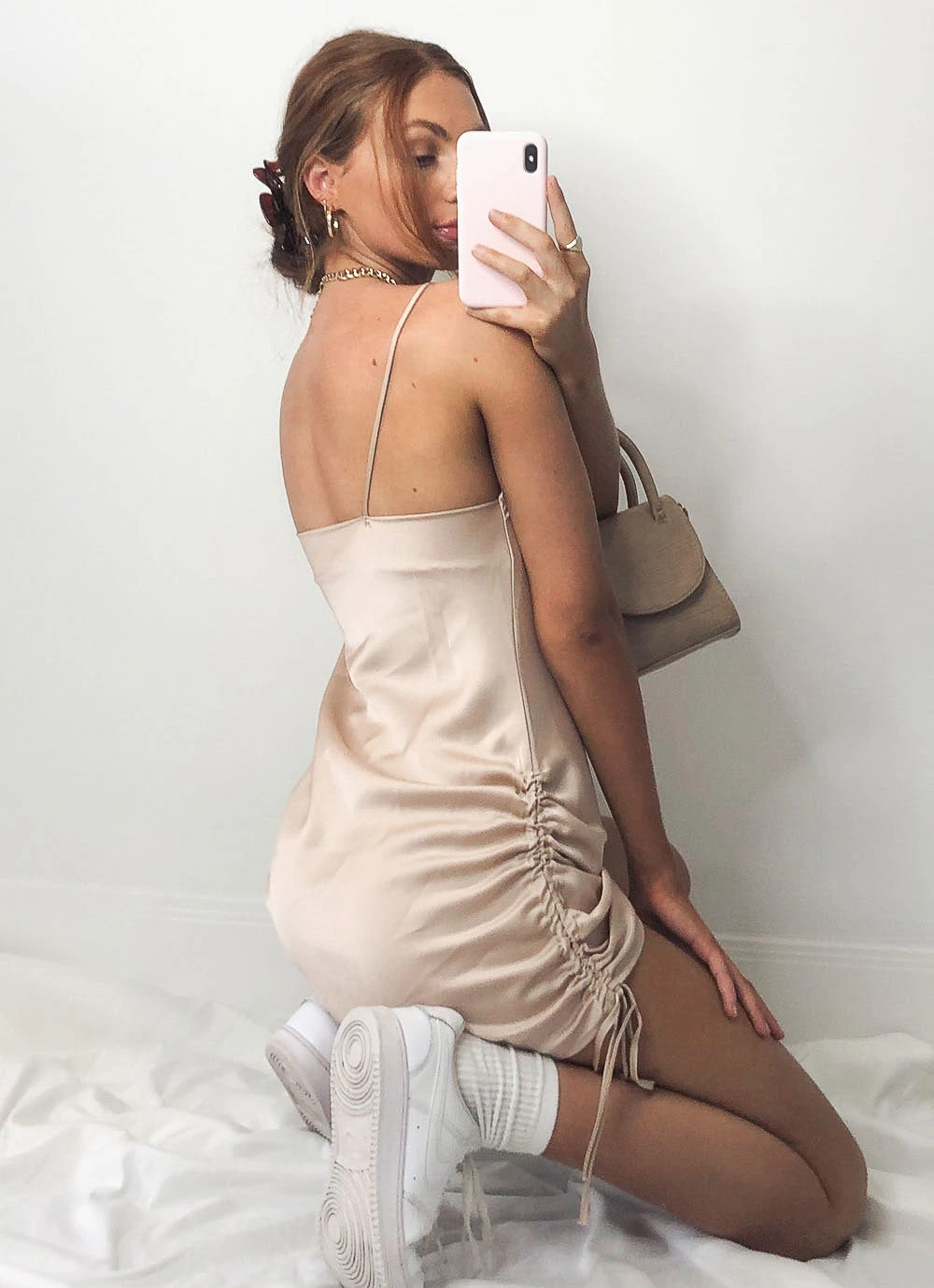 Peppermayo Shooting Stars Mini Dress - Champagne 4 Peppermayo Shooting Stars Mini Dress - Champagne