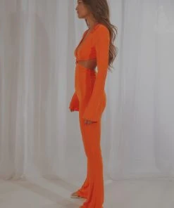 Peppermayo Exclusive Illusion Jumpsuit - Orange 8 Peppermayo Exclusive Illusion Jumpsuit - Orange