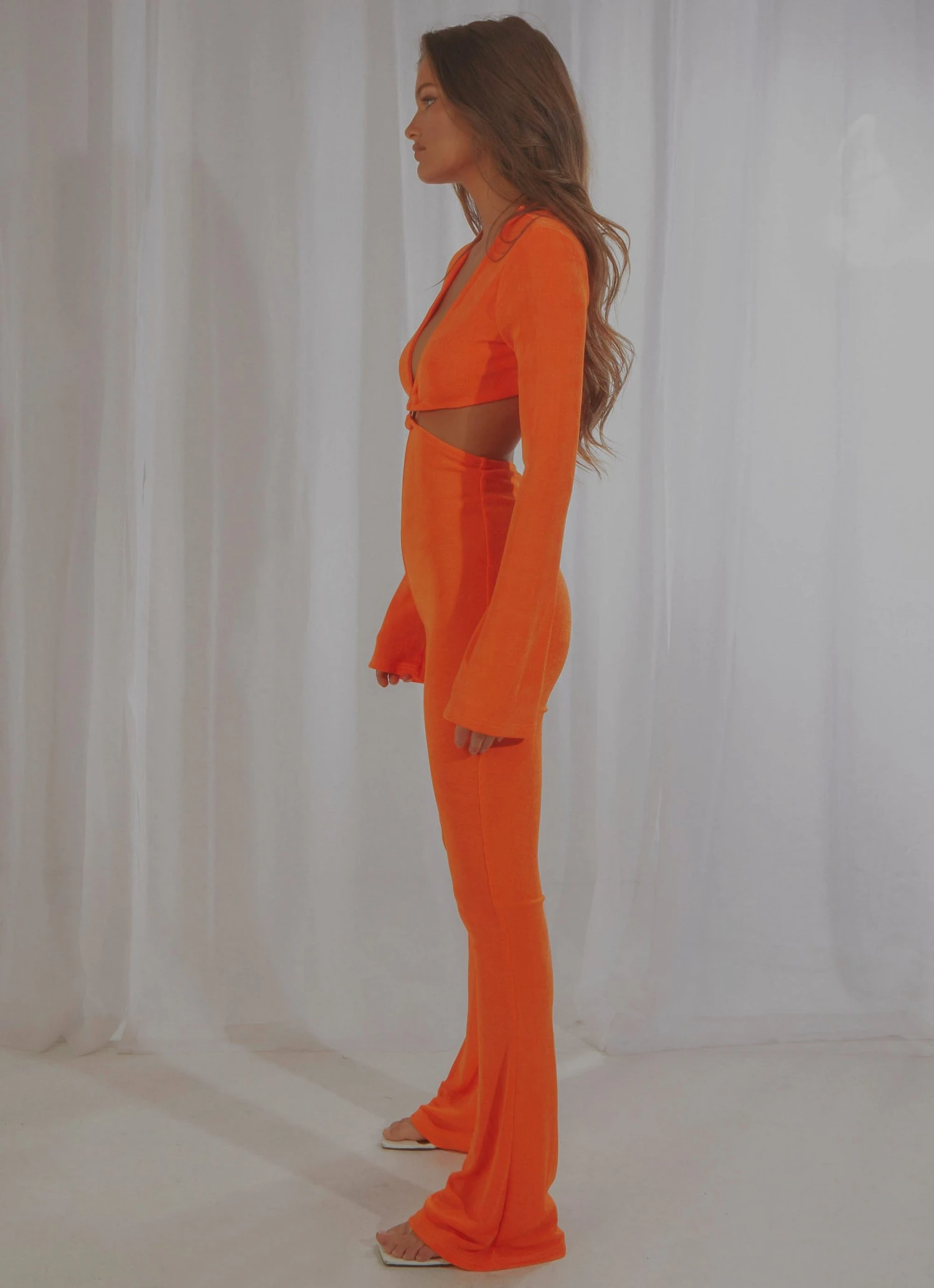 Peppermayo Exclusive Illusion Jumpsuit - Orange 4 Peppermayo Exclusive Illusion Jumpsuit - Orange