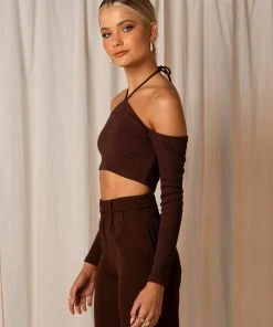 Peppermayo Exclusive New & Most Loved True Art Halter - Choc Brown