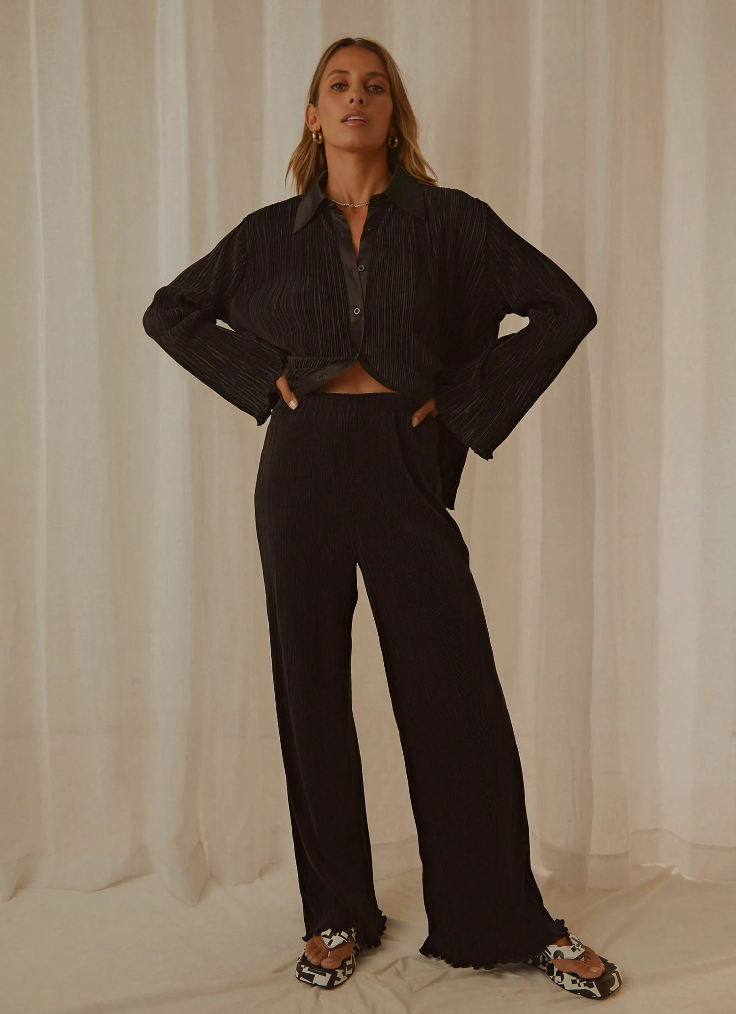 Peppermayo Exclusive 90s Muse Pants - Black - Pre-Order New & Most Loved 3 Peppermayo Exclusive 90s Muse Pants - Black - Pre-Order New & Most Loved