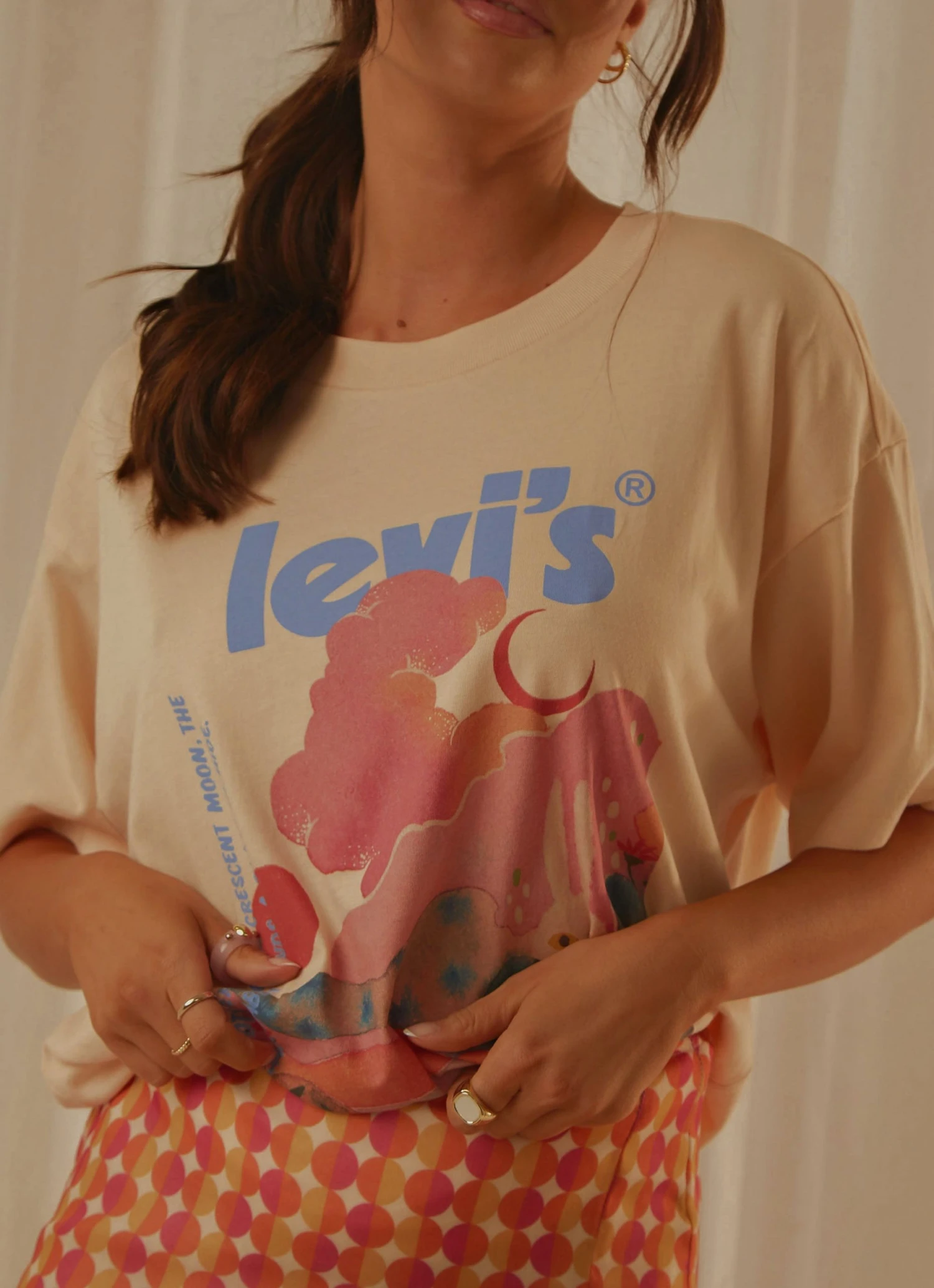 Levi's New & Most Loved Graphic SS Road Trip Tee - Peach Puree 3 Levi's New & Most Loved Graphic SS Road Trip Tee - Peach Puree