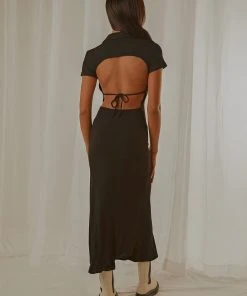 Peppermayo New & Most Loved Remember To Love Midi Dress - Black