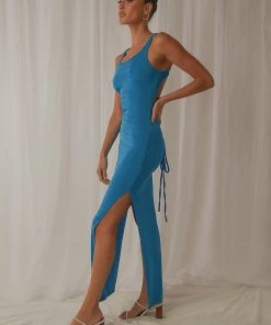 Peppermayo Aura Midi Dress - Blue New & Most Loved 8 Peppermayo Aura Midi Dress - Blue New & Most Loved