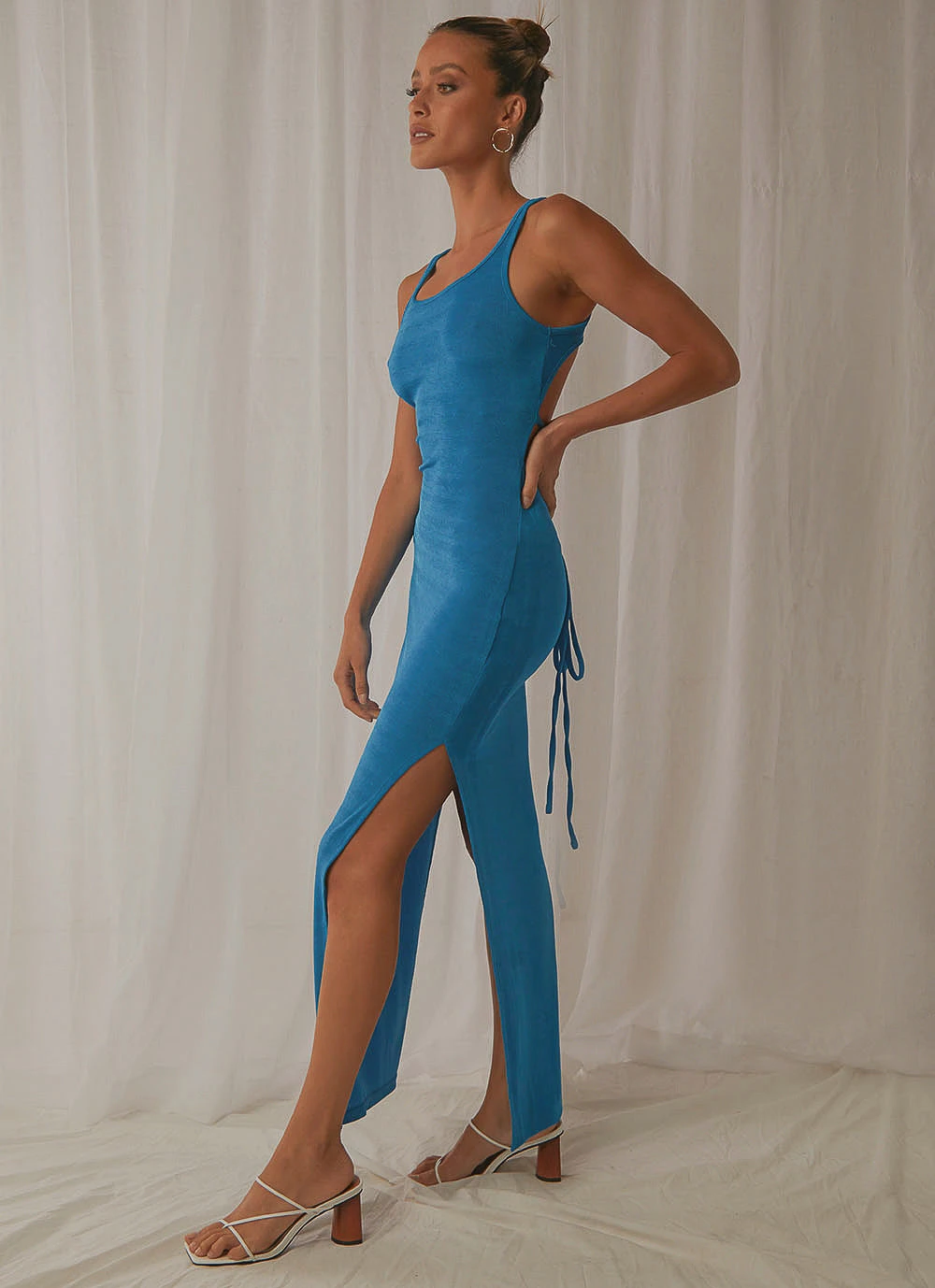 Peppermayo Aura Midi Dress - Blue New & Most Loved 4 Peppermayo Aura Midi Dress - Blue New & Most Loved